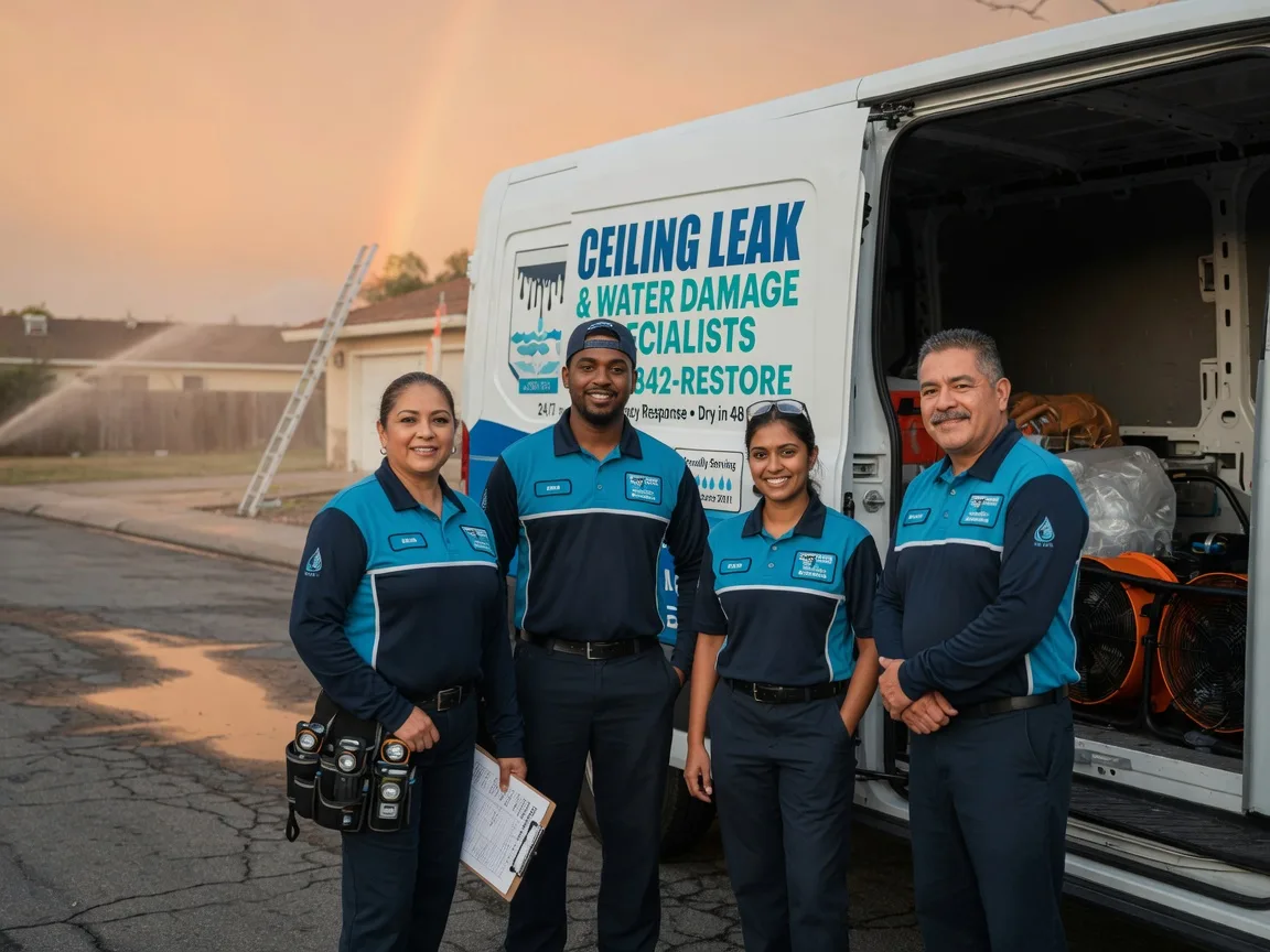 Ceiling Leak Cleanup company in Kingsland, TX